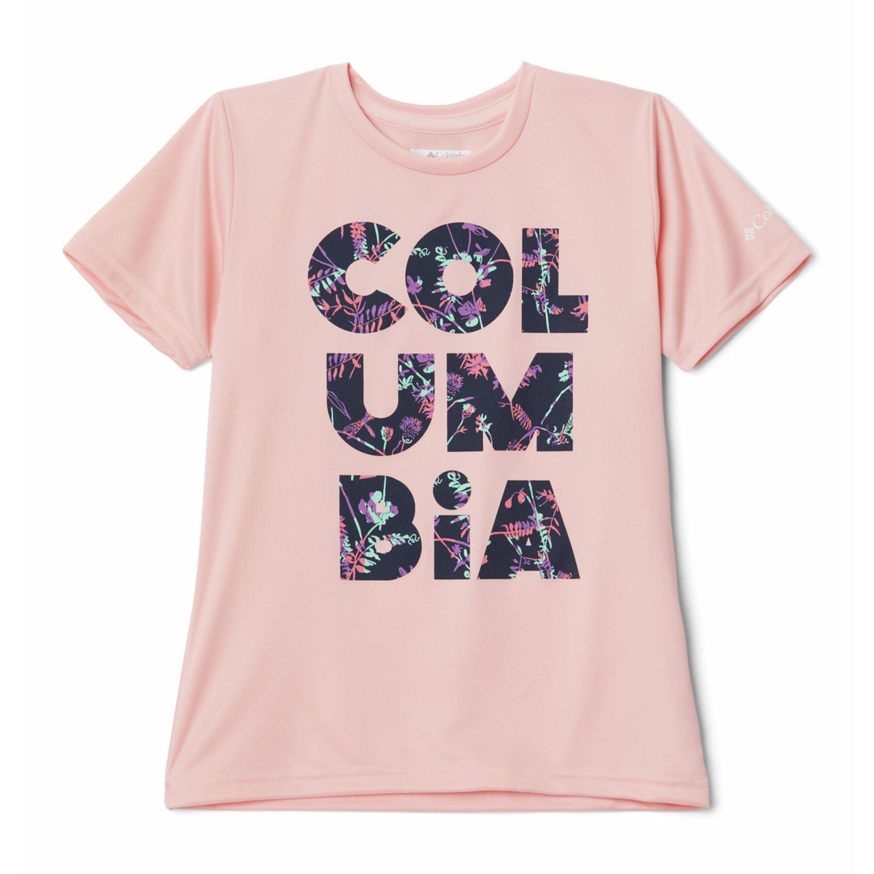 T-shirt de rapariga Columbia Petit Pond Graphic