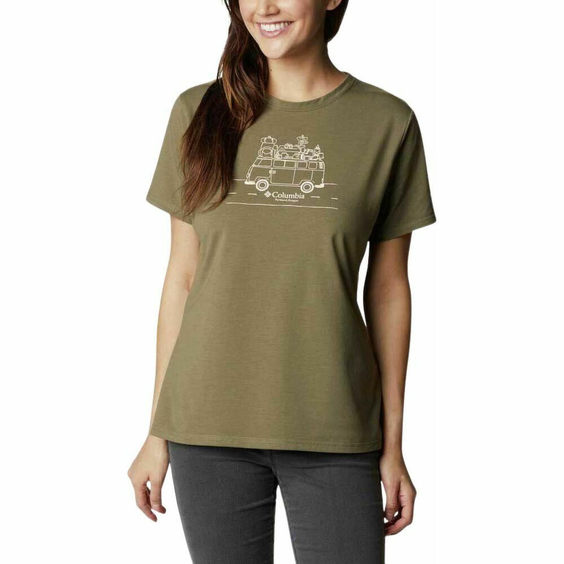 T-shirt mulher Columbia Sun Trek Graphic