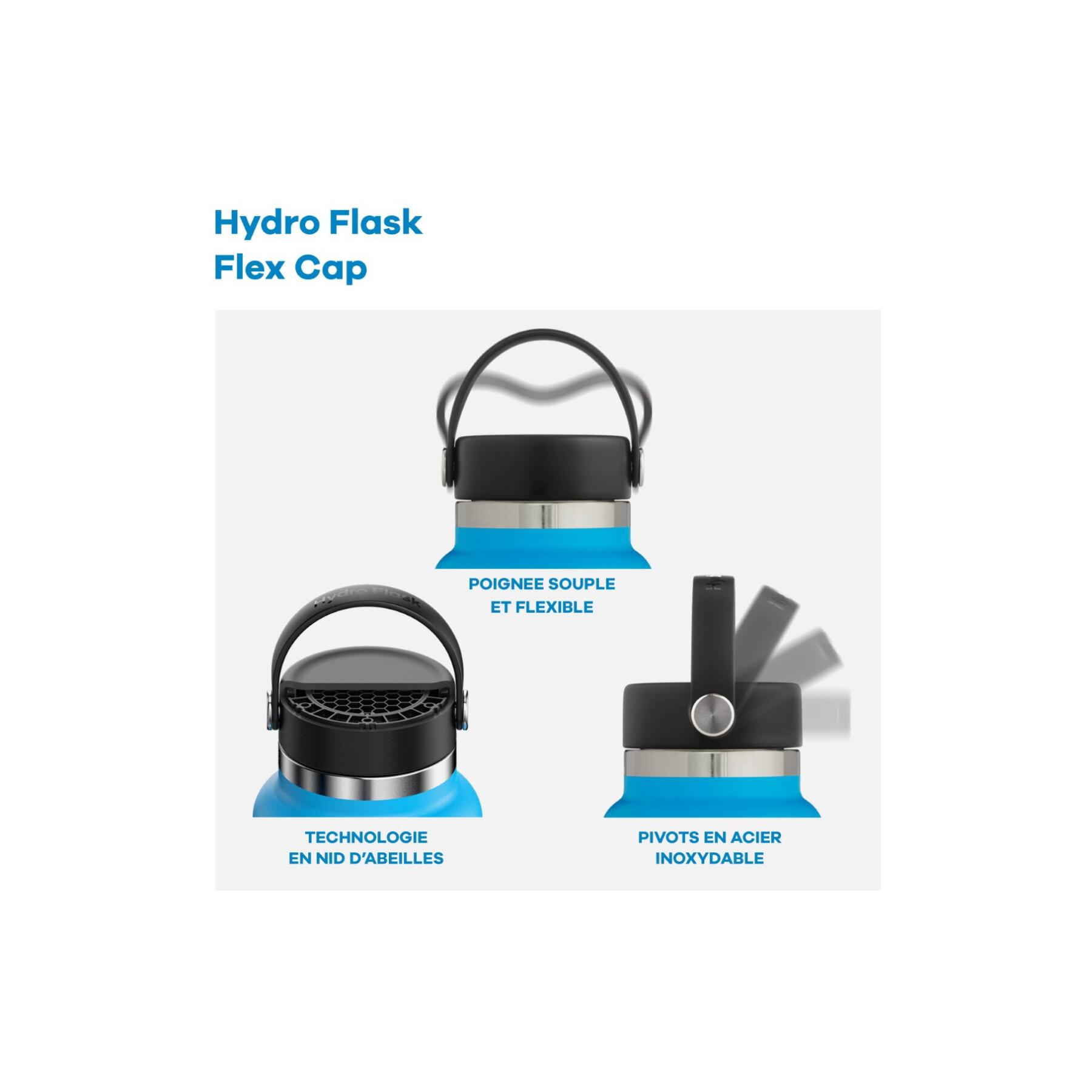 Garrafa térmica Hydro Flask wide mouth with flex cap 40 oz