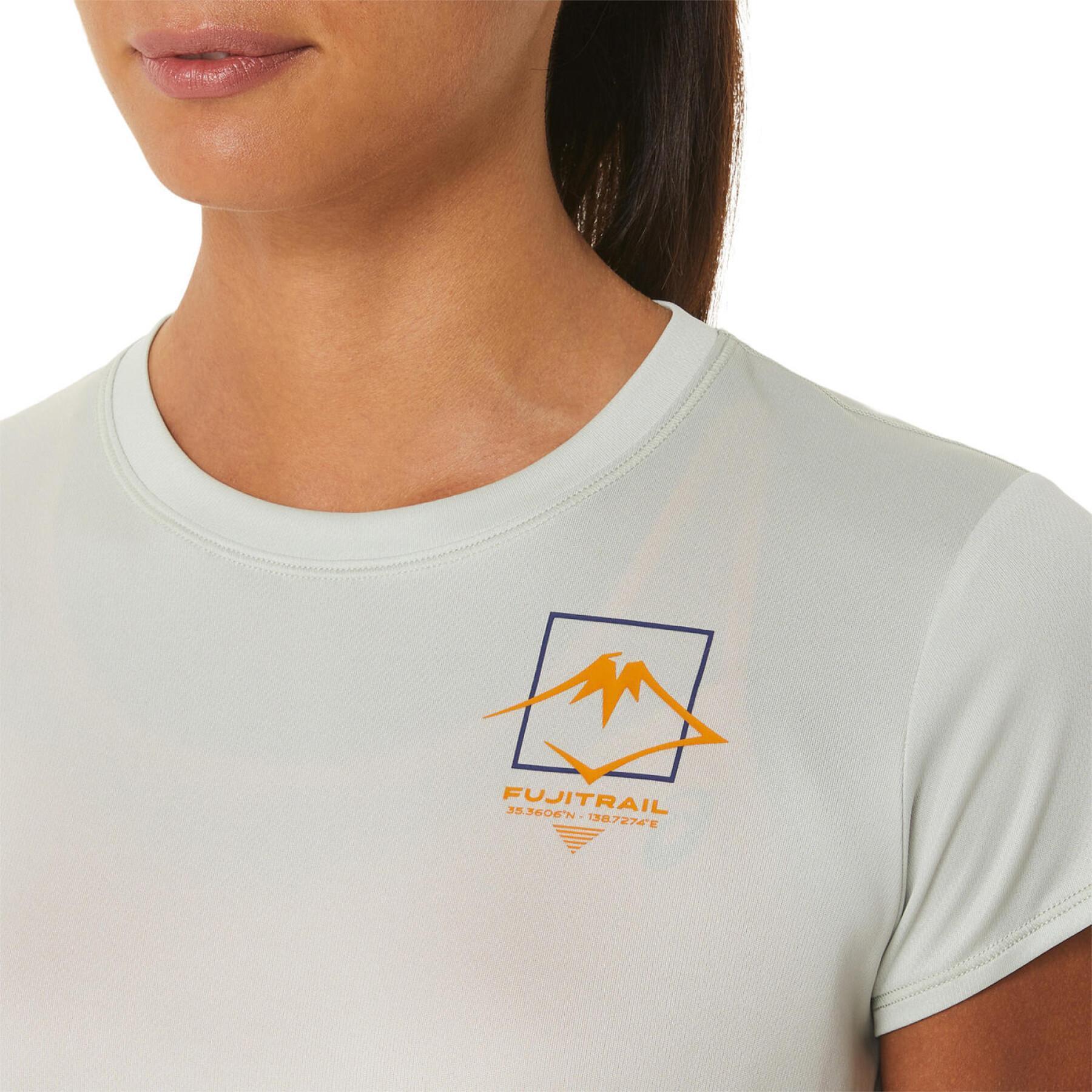 Camisola feminina Asics Fujitrail Logo