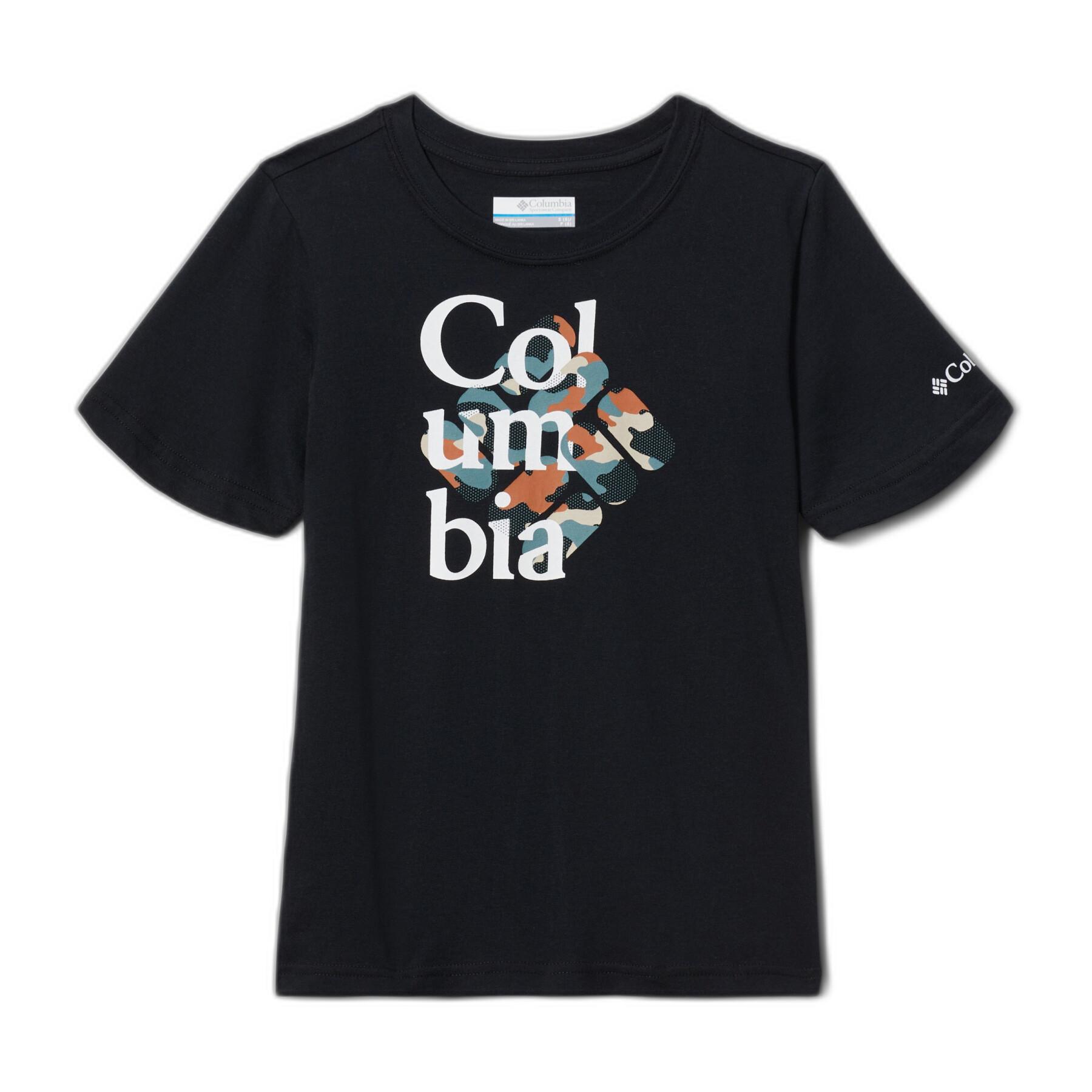 T-shirt de criança Columbia Graphic Basin Ridge™
