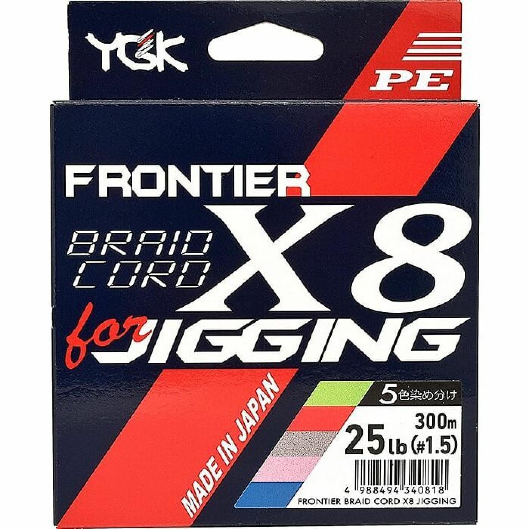 Trança de 8 cordas YGK Frontier Braid Cord 200m