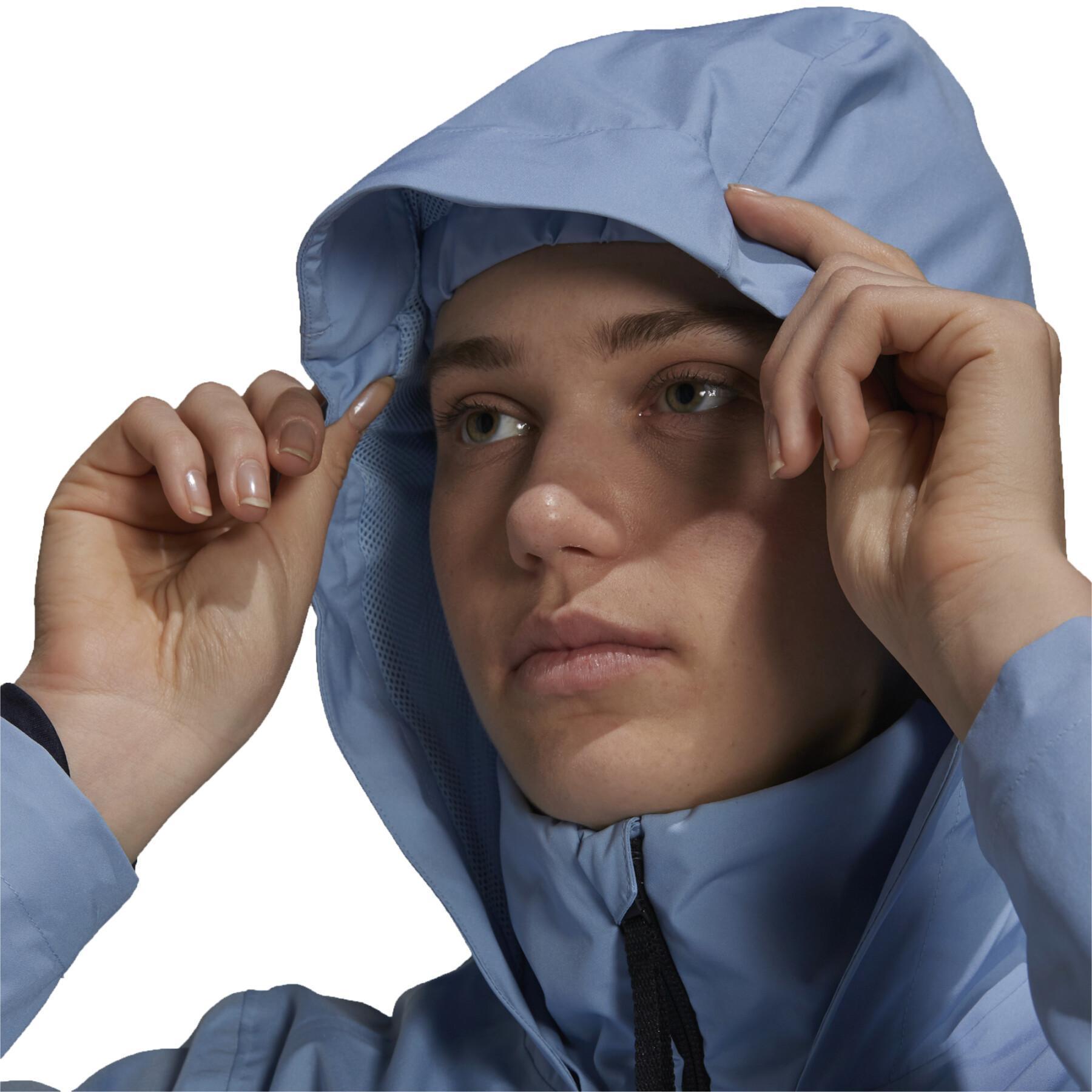 Jaqueta de chuva feminina adidas Terrex Multi Rain.Rdy Primegreen Two-Layer