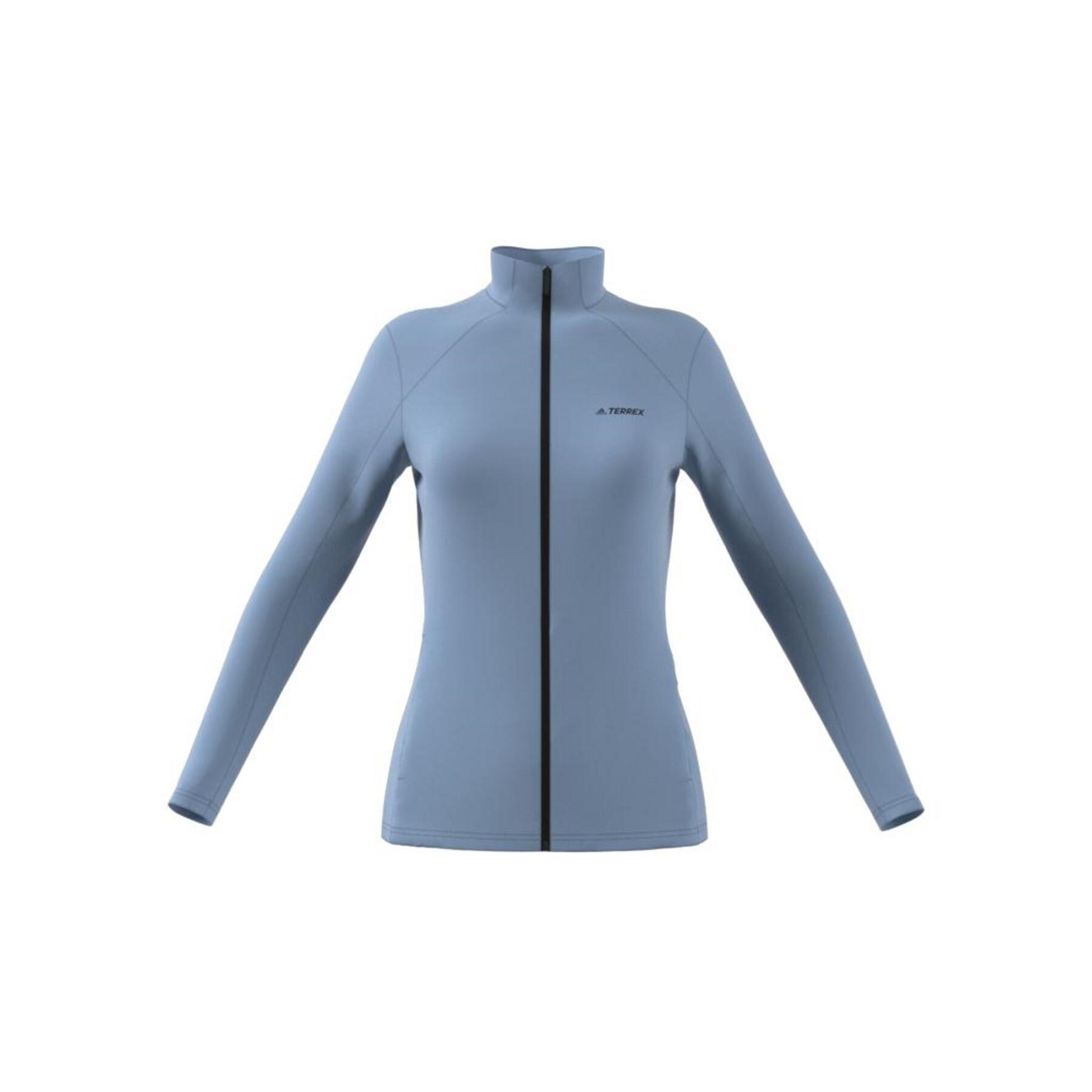 Camisola para mulher adidas Terrex Multi Primegreen Full-Zip