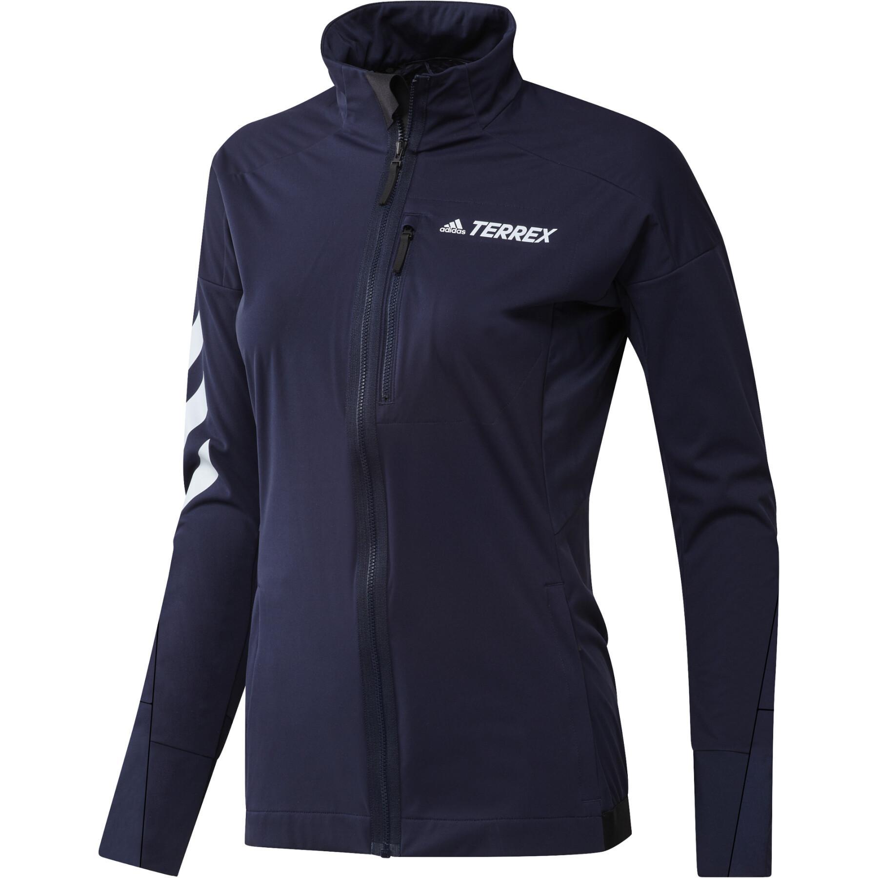 Jaqueta de mulher adidas Terrex Xperior Cross-Country Ski Soft Shell