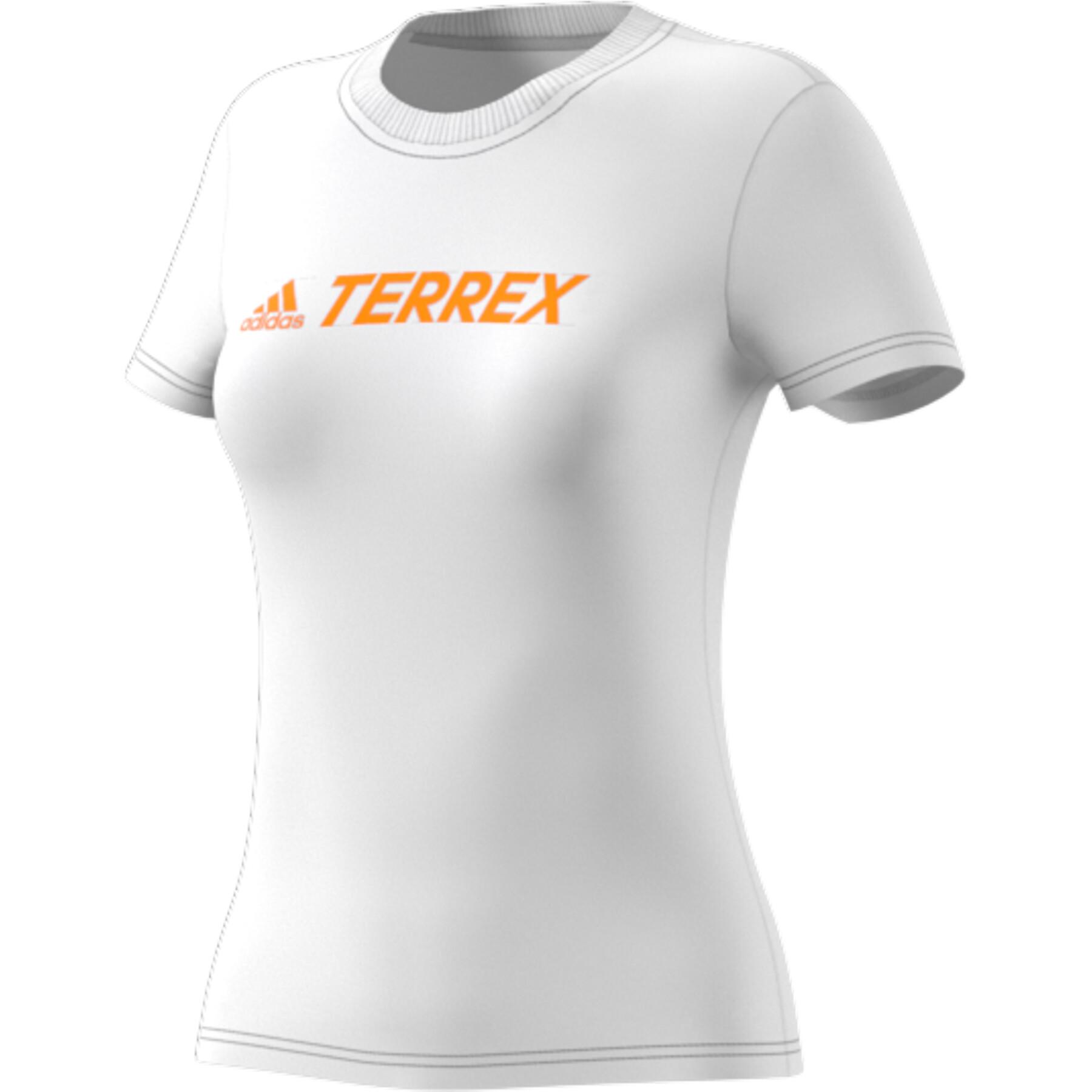 Camiseta feminina adidas Terrex Logo