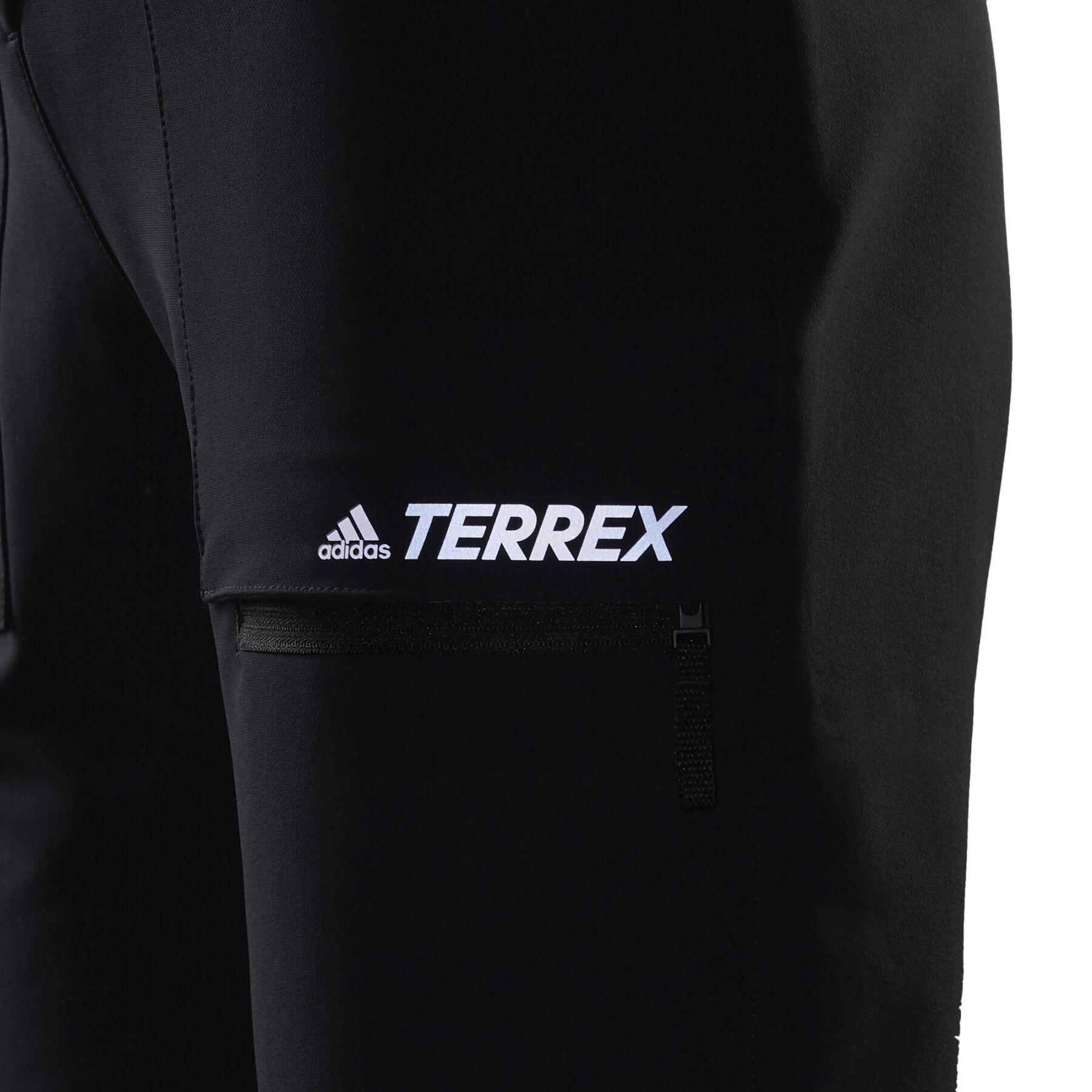 Calças femininas adidas Terrex Yearound Soft Shell