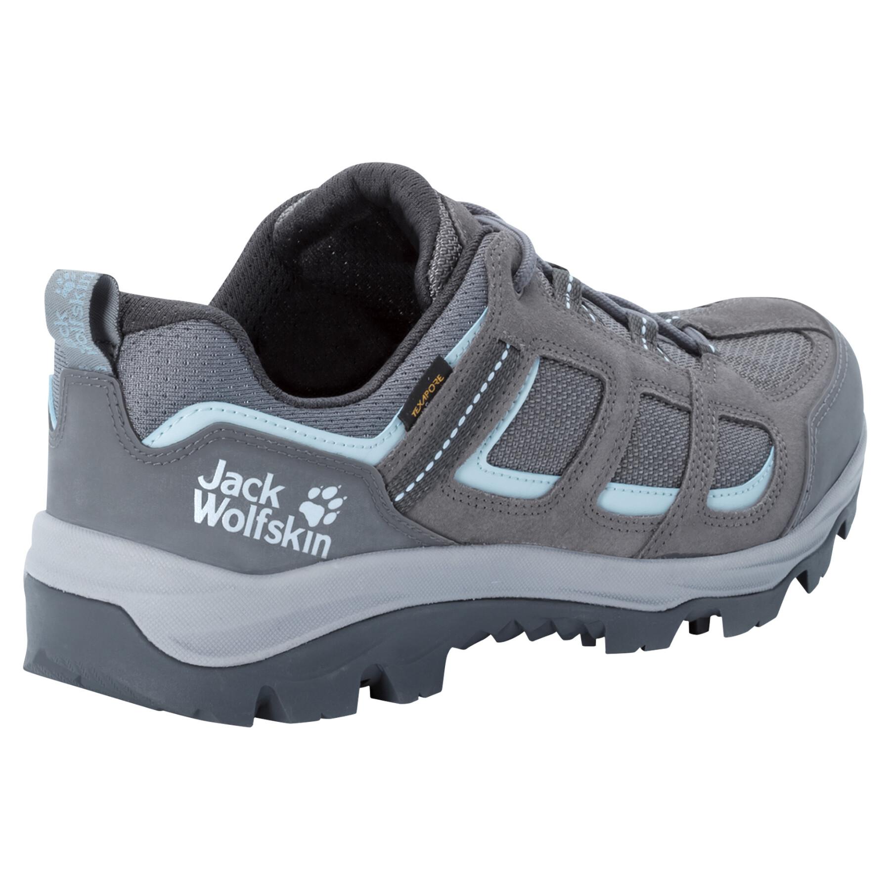 Sapatos de caminhadas para mulheres Jack Wolfskin vojo 3 texapore low