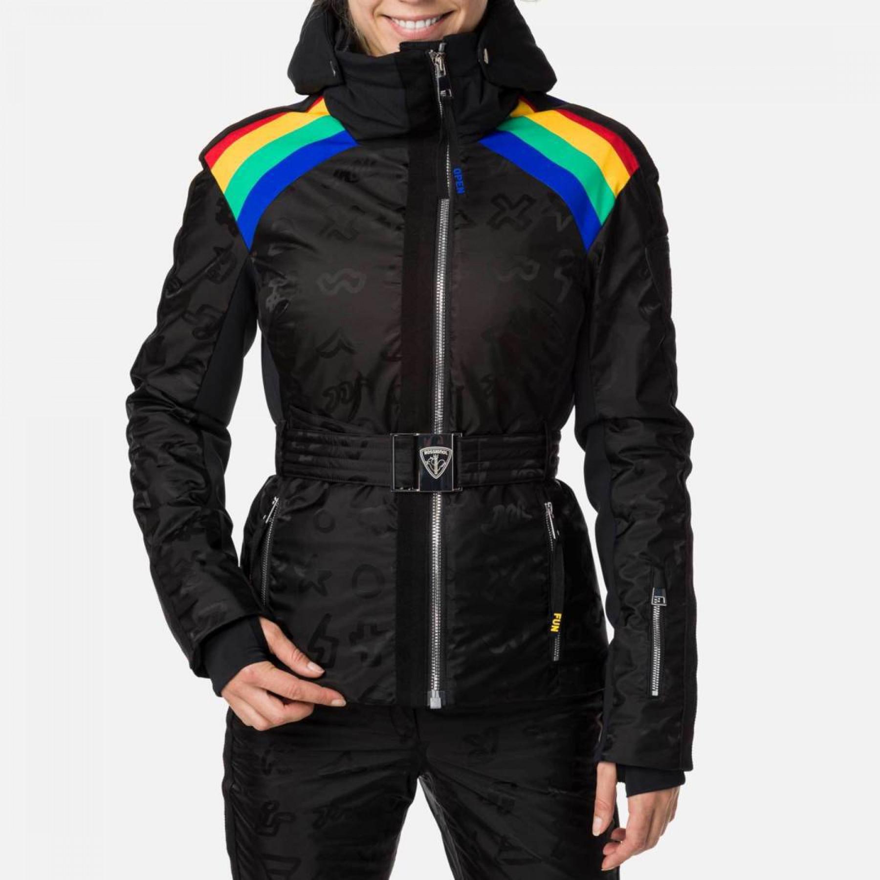 Jaqueta de esqui feminina Rossignol Rainbow-ski