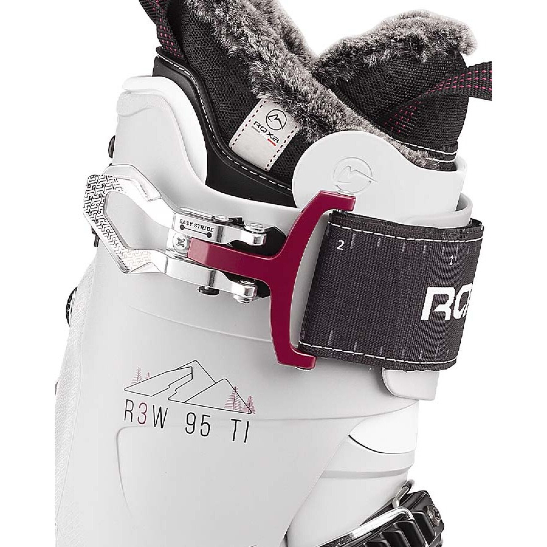 Botas de esqui r3w 95 ti para mulher Roxa