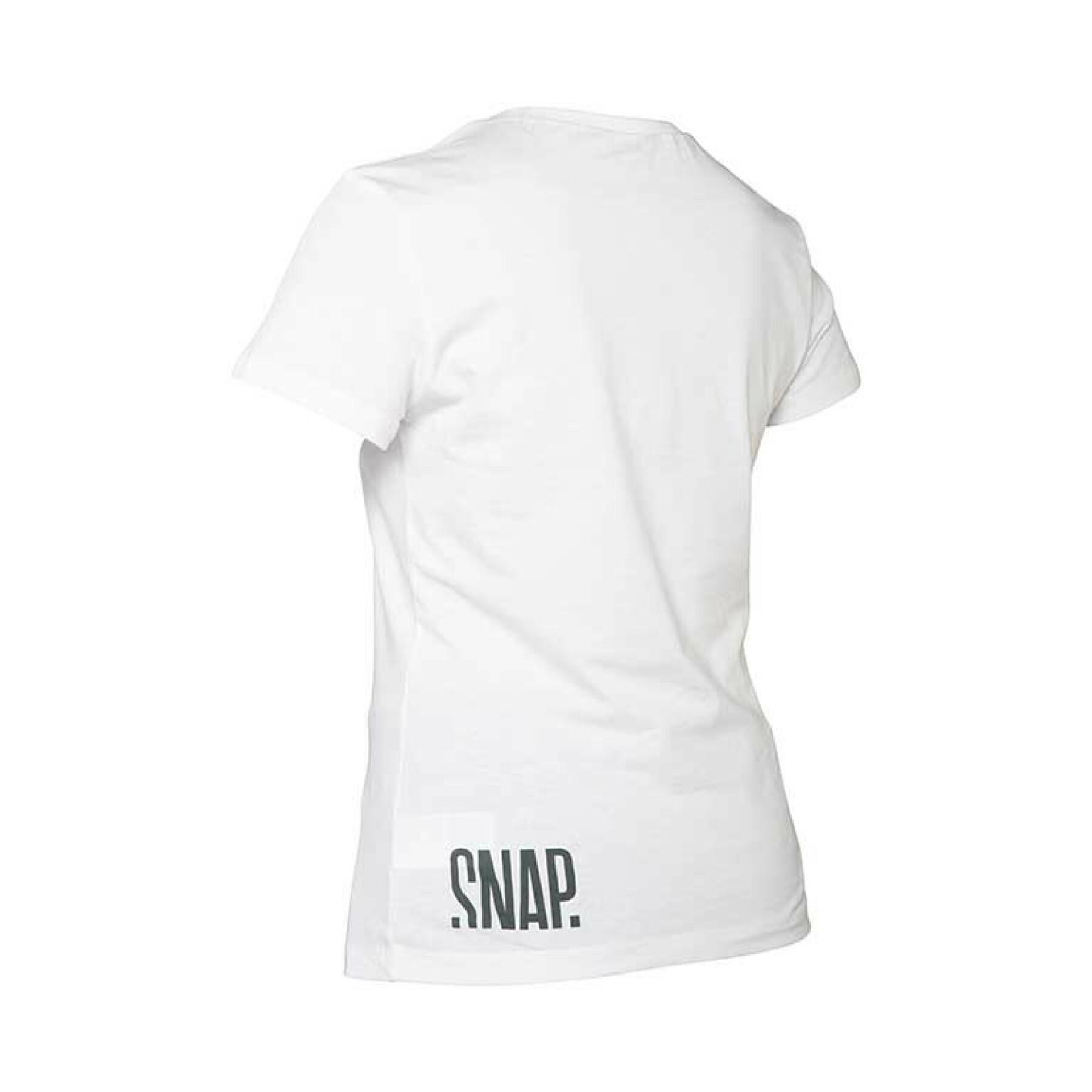 T-shirt com logótipo feminino Snap Climbing