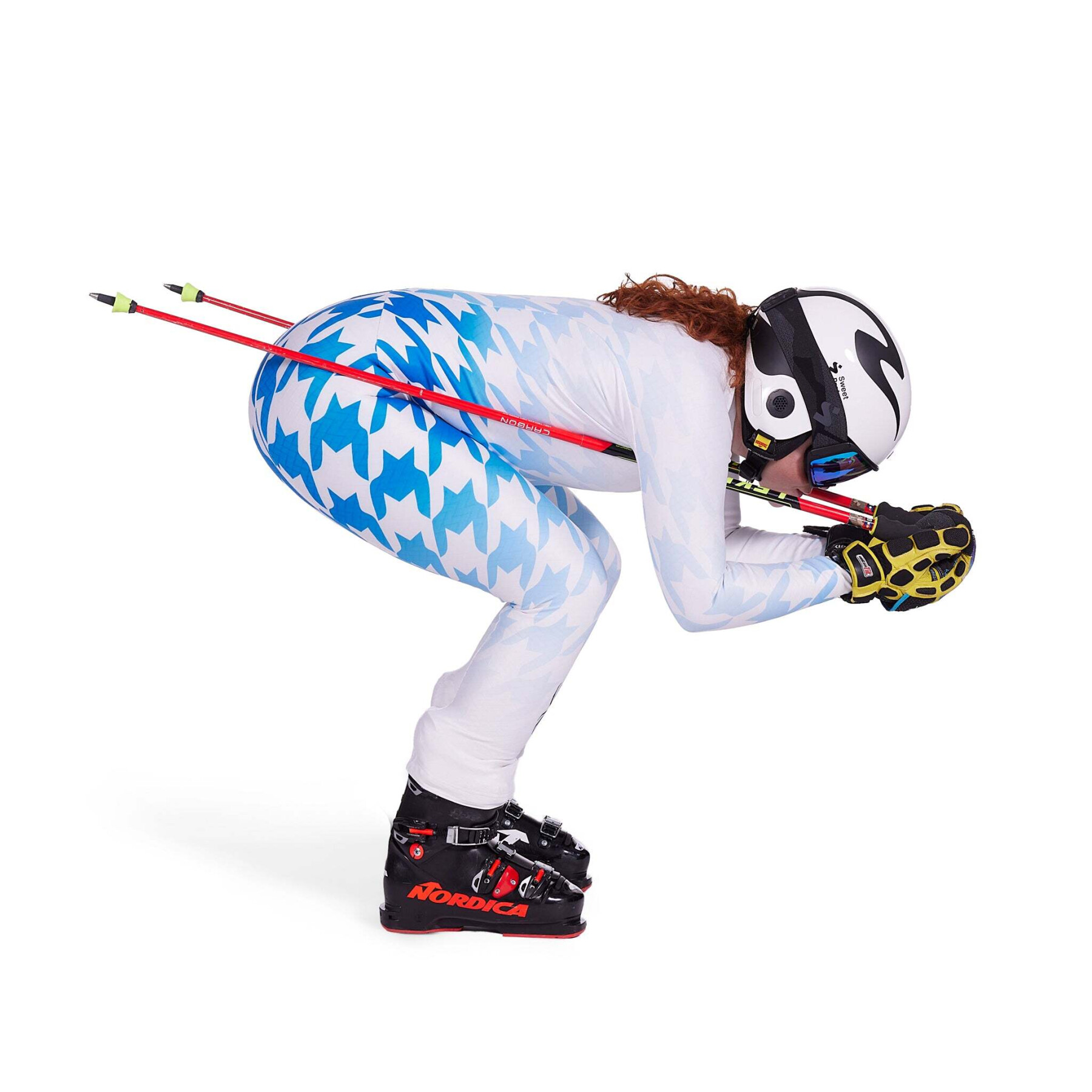 Fato de esqui para mulher Spyder World Cup DH