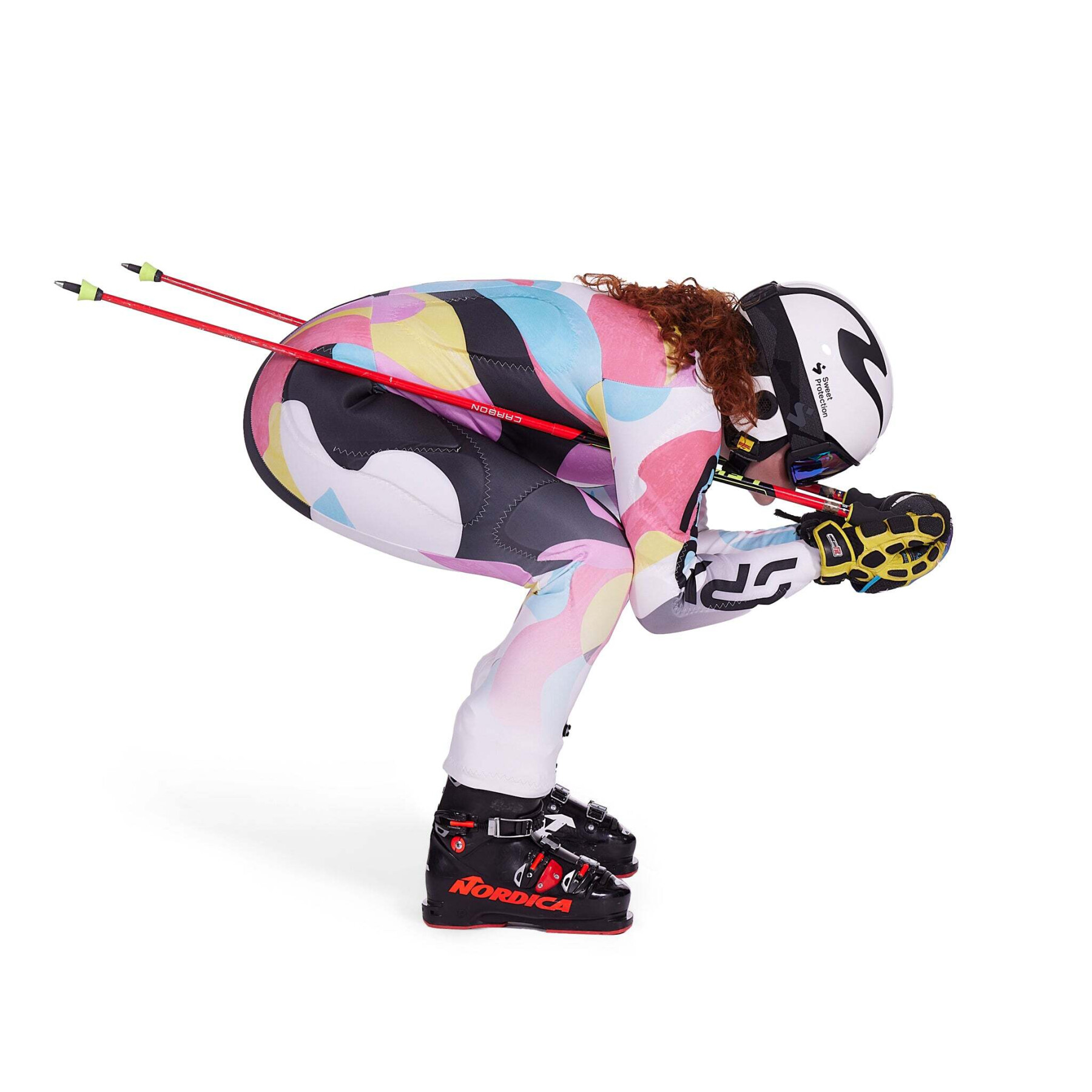 Fato de esqui de desempenho para mulher Spyder GS Race