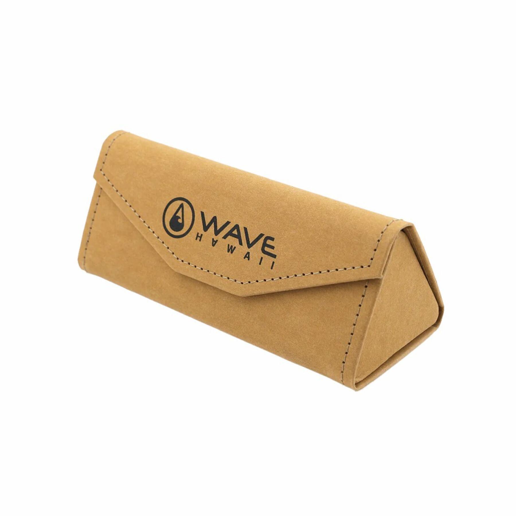 caixa dobrável de óculos de sol duros Wave Hawaii Cellulose