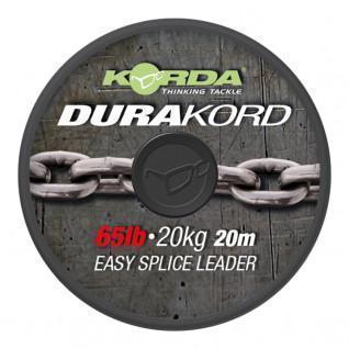 Líder da carpa Korda Dura-Kord Dyneema Spliceable Leader (6.8kg)
