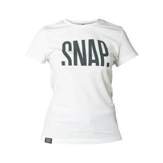 T-shirt com logótipo feminino Snap Climbing