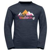 Camisola de manga comprida para crianças Jack Wolfskin vargen